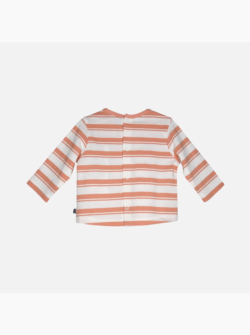 TSHIRT SALOPETTE LUIGI MAILLE LONG BEBE Bleu - Kiabi