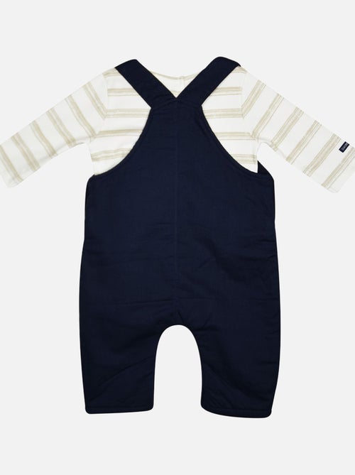 TSHIRT SALOPETTE MADJ LONG BEBE - Kiabi