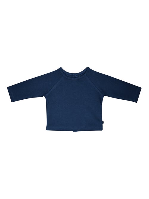 TSHIRT SALOPETTE MARC VELOURS COTELE LONG BEBE - Kiabi