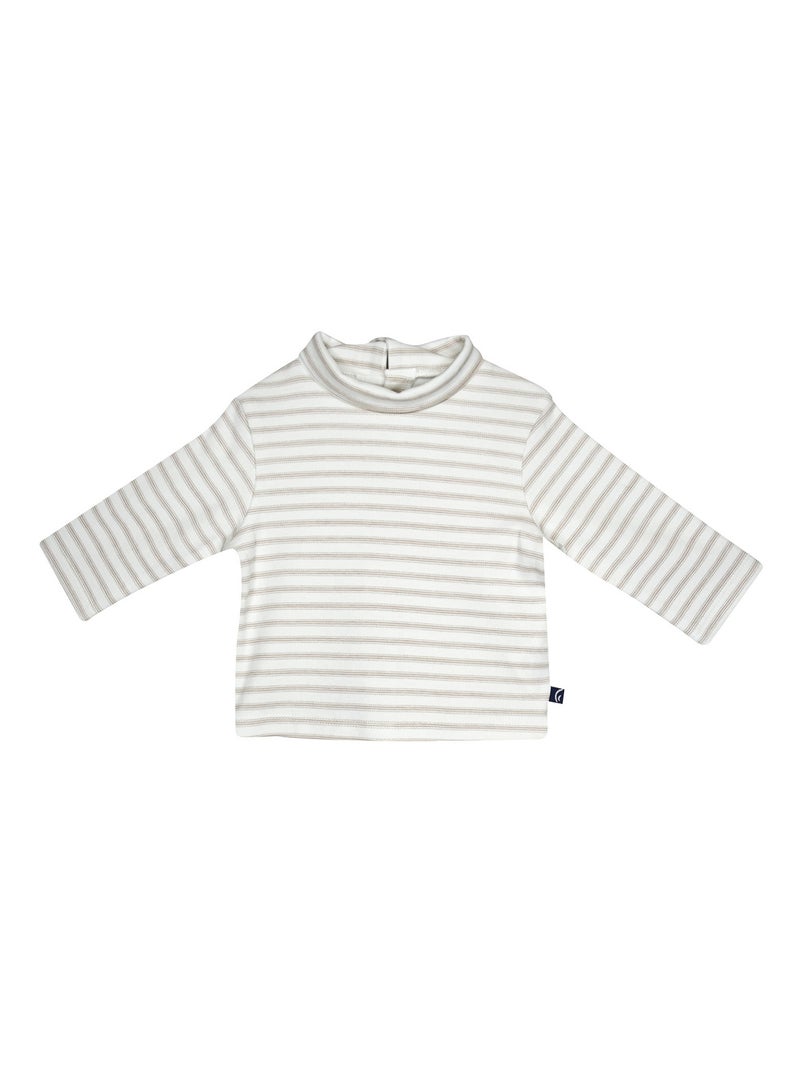 TSHIRT SALOPETTE MAYEUL MAILLE LONG NAISSANCE Marron - Kiabi
