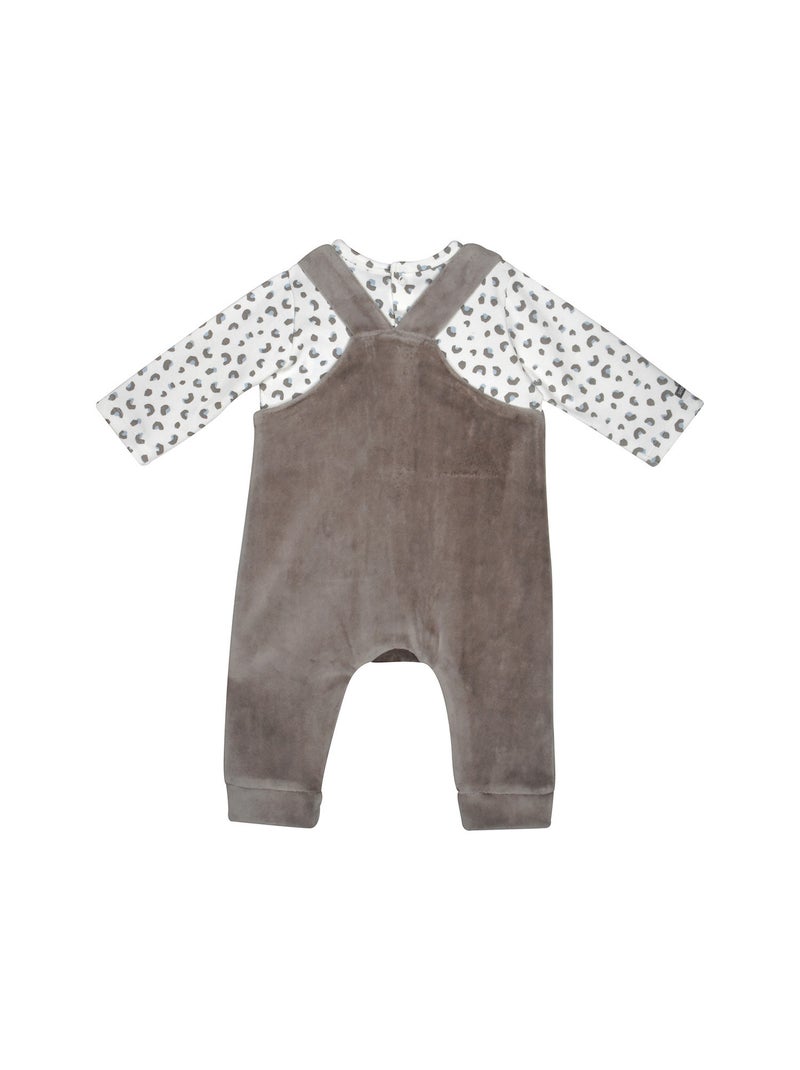 TSHIRT SALOPETTE MEDARD MAILLE LONG Marron - Kiabi