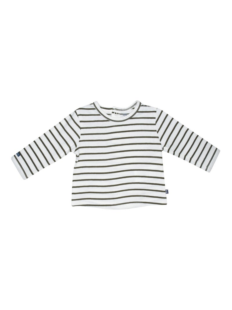 TSHIRT SALOPETTE MEDRICH MAILLE BEBE Vert - Kiabi