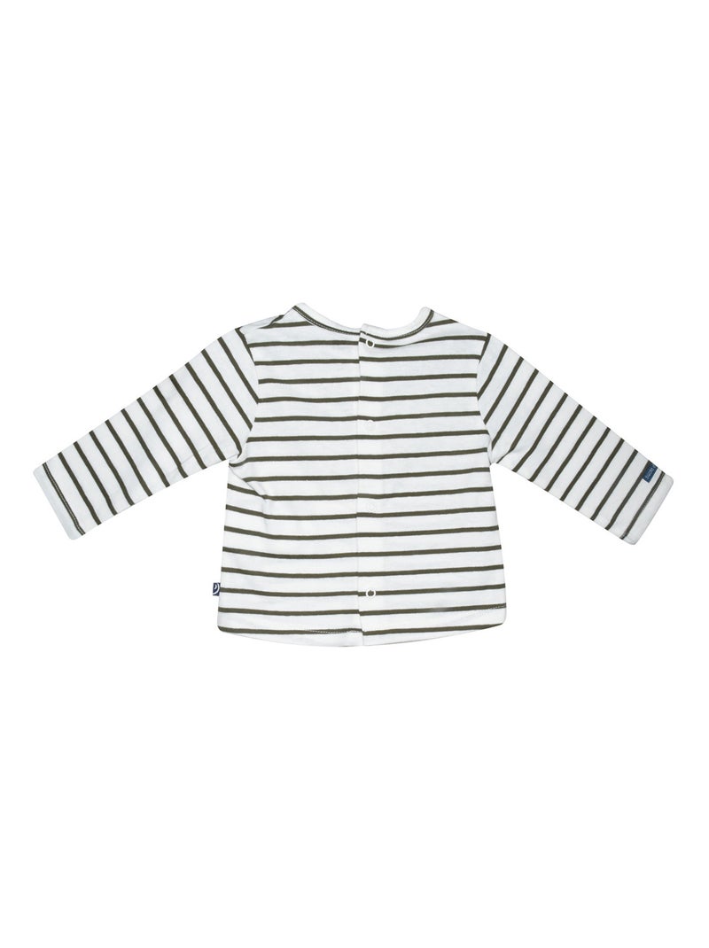 TSHIRT SALOPETTE MEDRICH MAILLE BEBE Vert - Kiabi