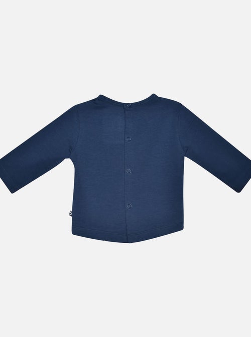 TSHIRT SALOPETTE MINGO MAILLE LONG BEBE - Kiabi