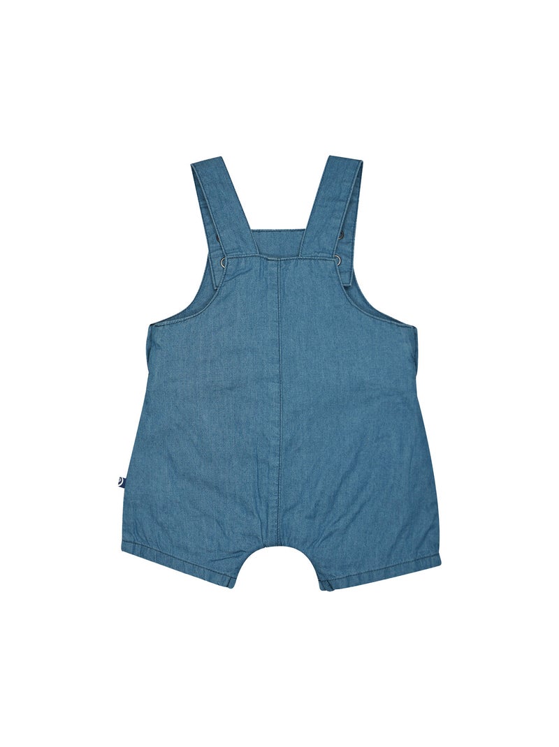 TSHIRT SALOPETTE NAGUI JEAN COURT NAISSANCE Bleu - Kiabi