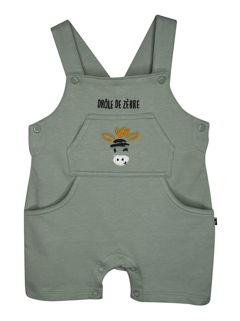 TSHIRT SALOPETTE NALDO MAILLE COURT Vert - Kiabi
