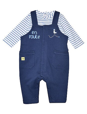 TSHIRT SALOPETTE NICOLAE MAILLE OUVERTURE INTEGRALE BEBE