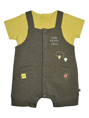 TSHIRT SALOPETTE NOLAN MAILLE COURT NAISSANCE