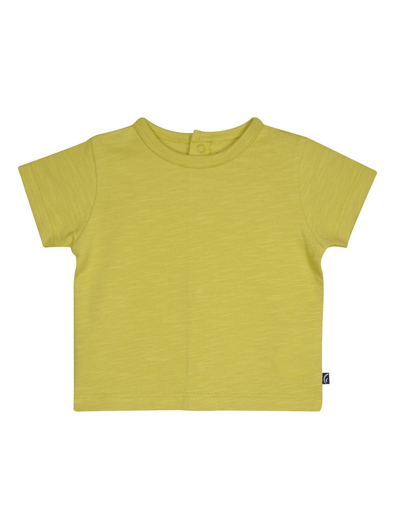TSHIRT SALOPETTE NOLAN MAILLE COURT NAISSANCE Vert - Kiabi
