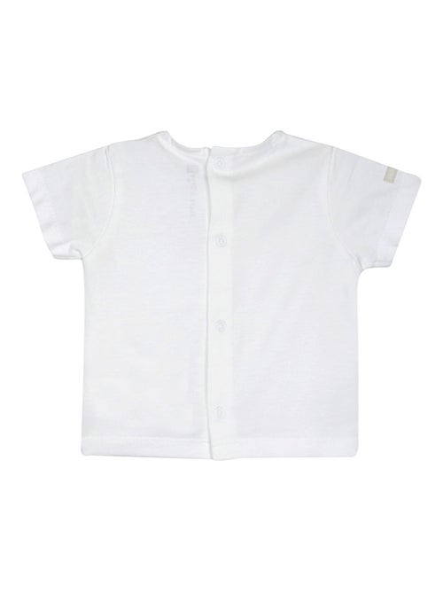 TSHIRT SALOPETTE OBRYAN COURT SUCRE D'ORGE - Kiabi