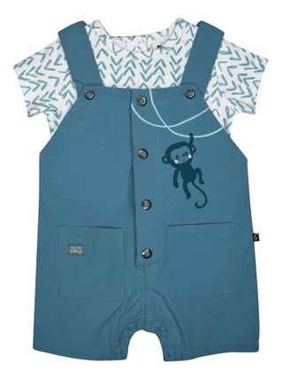 TSHIRT SALOPETTE OCTAVE COURT BEBE
