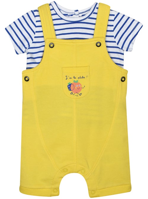 TSHIRT SALOPETTE RADOVAN MAILLE COURT BEBE - Kiabi