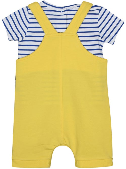 TSHIRT SALOPETTE RADOVAN MAILLE COURT BEBE - Kiabi