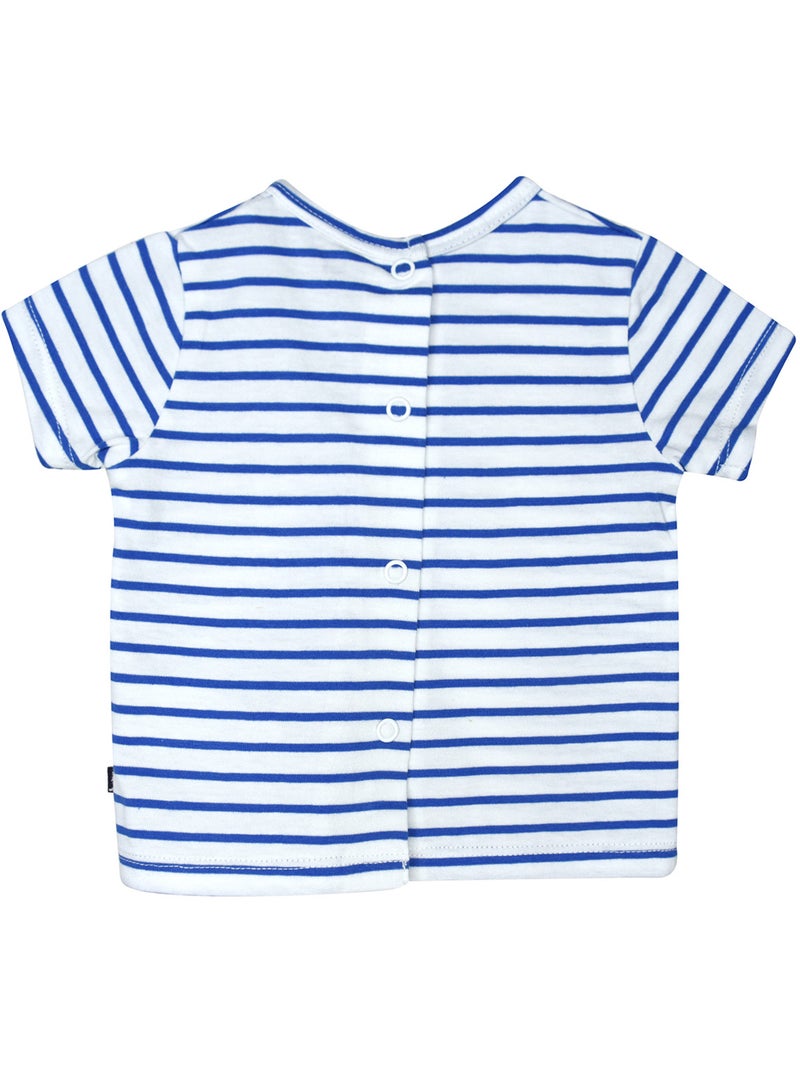 TSHIRT SALOPETTE RADOVAN MAILLE COURT BEBE Jaune - Kiabi