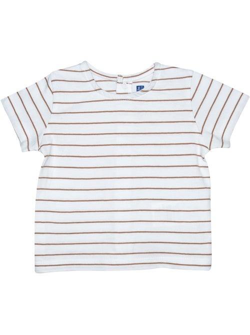 TSHIRT SALOPETTE ROBBIE COURT BEBE - Kiabi