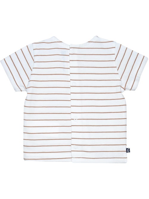 TSHIRT SALOPETTE ROBBIE COURT BEBE - Kiabi
