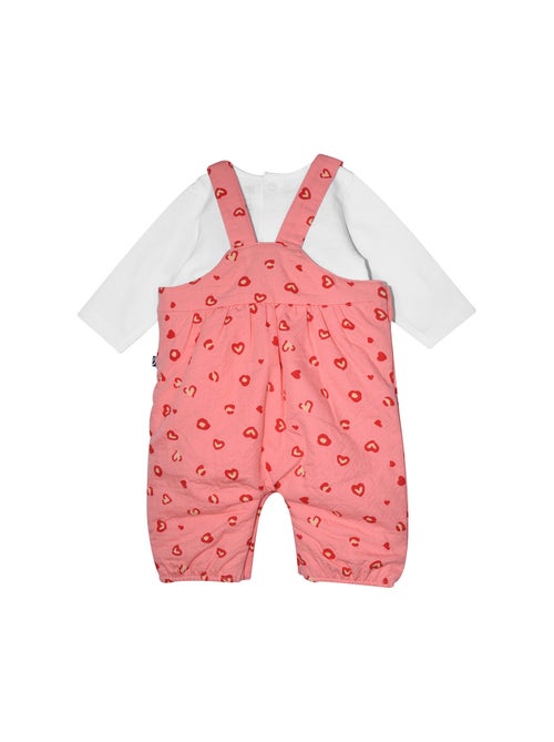 TSHIRT SALOPETTE ROSIE LONG NAISSANCE - Kiabi