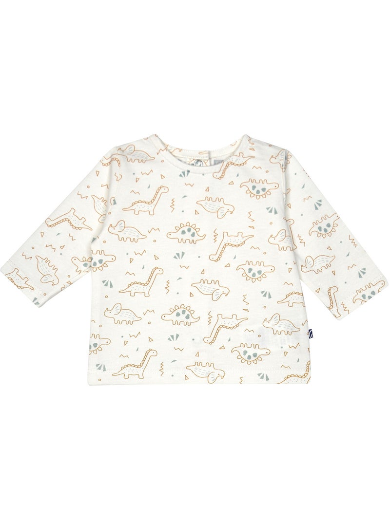 Tshirt salopette sanson maille long Beige - Kiabi