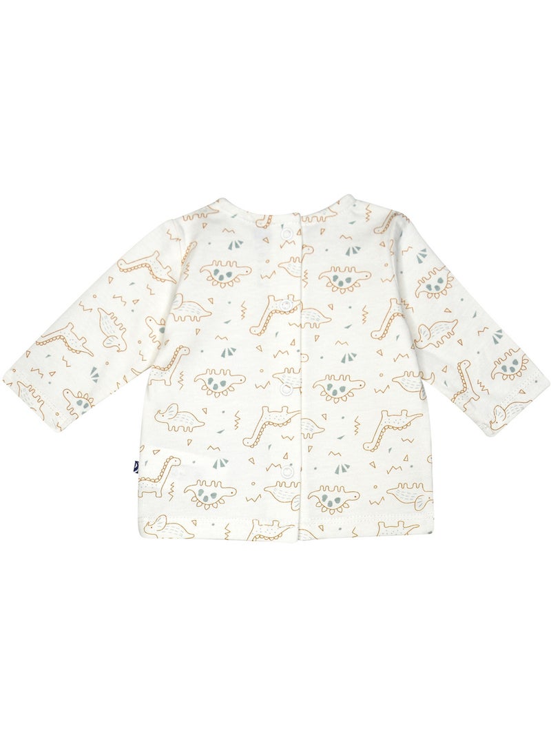 Tshirt salopette sanson maille long Beige - Kiabi