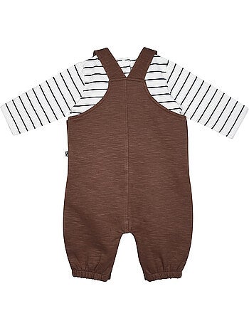 Tshirt salopette sullivan maille long bebe