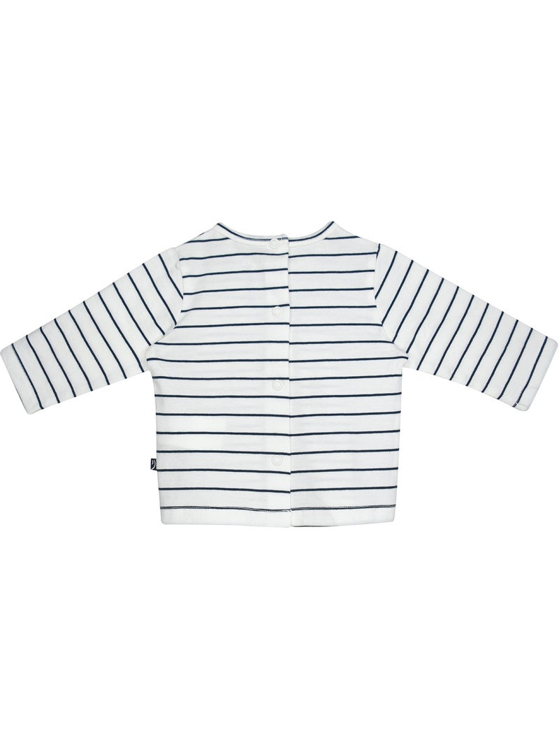 Tshirt salopette sullivan maille long bebe Marron - Kiabi