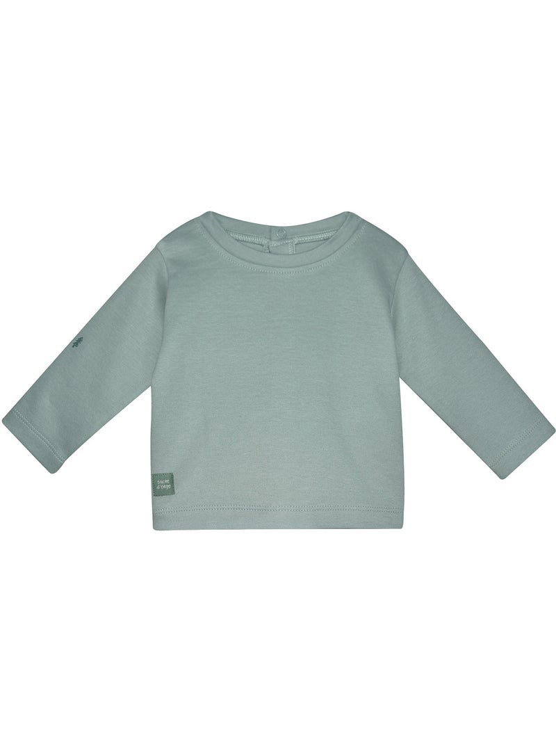 Tshirt salopette sydney maille long Vert - Kiabi