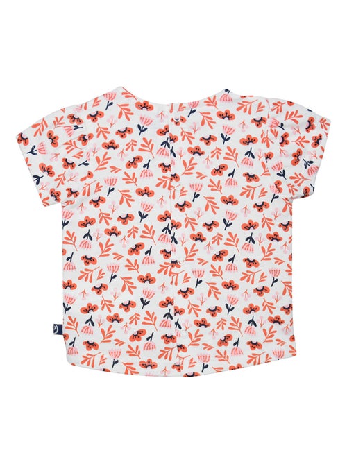 TSHIRT SHORT BANDEAU LYS MAILLE BEBE - Kiabi