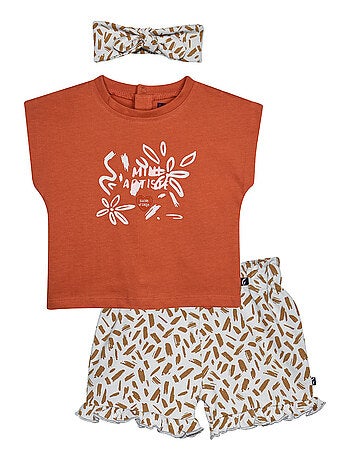 TSHIRT SHORT BANDEAU NAE MAILLE BEBE
