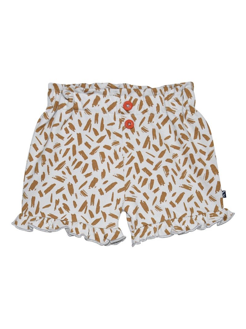 TSHIRT SHORT BANDEAU NAE MAILLE BEBE Orange - Kiabi