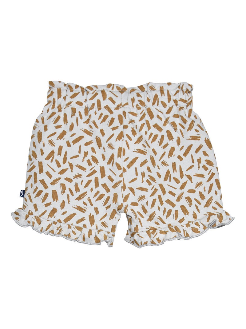 TSHIRT SHORT BANDEAU NAE MAILLE BEBE Orange - Kiabi