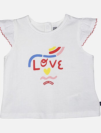 TSHIRT SHORT LEONTINE MAILLE BEBE