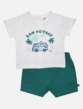 TSHIRT SHORT LEOPOL BEBE