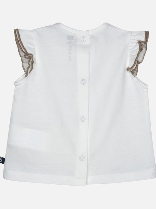 TSHIRT SHORT LESLIE BEBE - Kiabi
