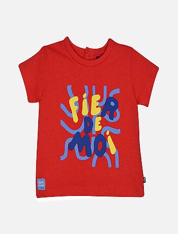 TSHIRT SHORT LIEVIN MAILLE BEBE