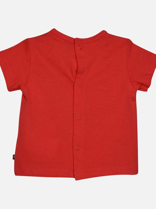 TSHIRT SHORT LIEVIN MAILLE BEBE - Kiabi