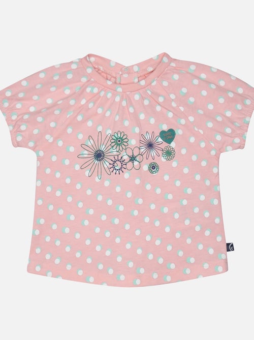 TSHIRT SHORT LILOU COURT BEBE - Kiabi