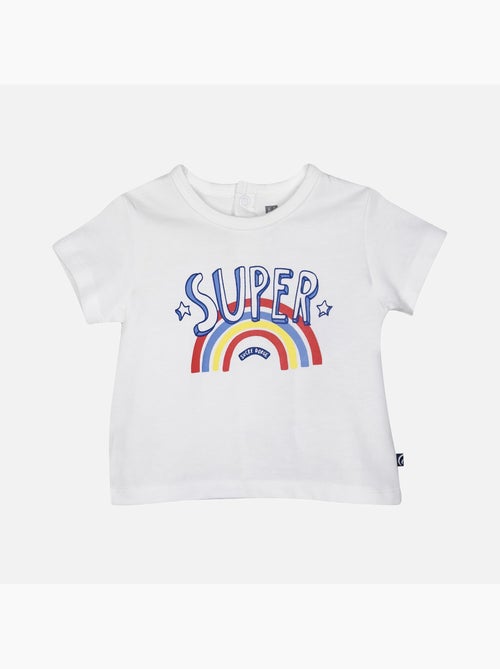 TSHIRT SHORT LOFTI MAILLE BEBE - Kiabi