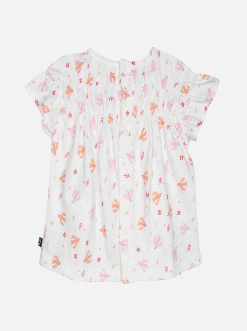 TSHIRT SHORT LOLA MAILLE BEBE - Kiabi