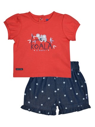 TSHIRT SHORT NATHALIE JEAN BEBE
