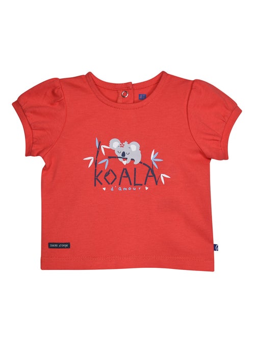 TSHIRT SHORT NATHALIE JEAN BEBE - Kiabi