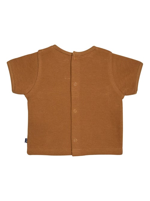 TSHIRT SHORT NATHEO MAILLE FANTAISIE NAISSANCE - Kiabi