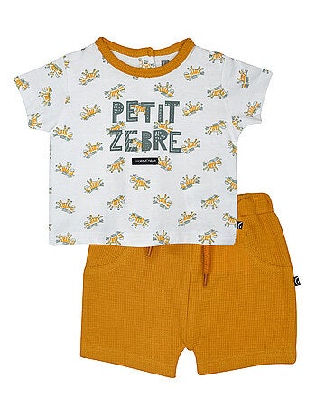 TSHIRT SHORT NAZERI MAILLE SUCRE D'ORGE