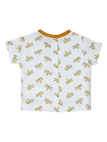 TSHIRT SHORT NAZERI MAILLE SUCRE D'ORGE