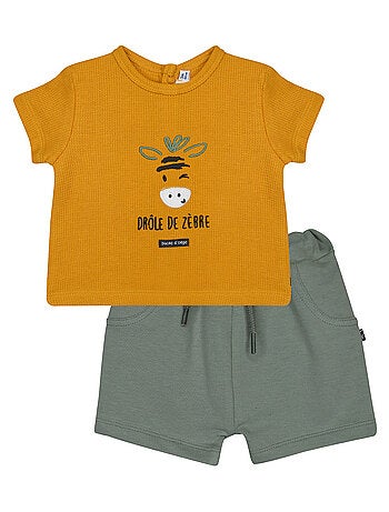 TSHIRT SHORT NOCENZIO MAILLE SUCRE D'ORGE