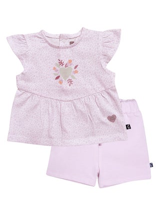 TSHIRT SHORT NOELLA MAILLE BEBE