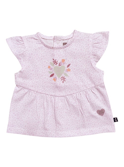 TSHIRT SHORT NOELLA MAILLE BEBE - Kiabi