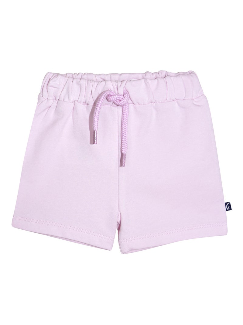 TSHIRT SHORT NOELLA MAILLE BEBE Violet - Kiabi