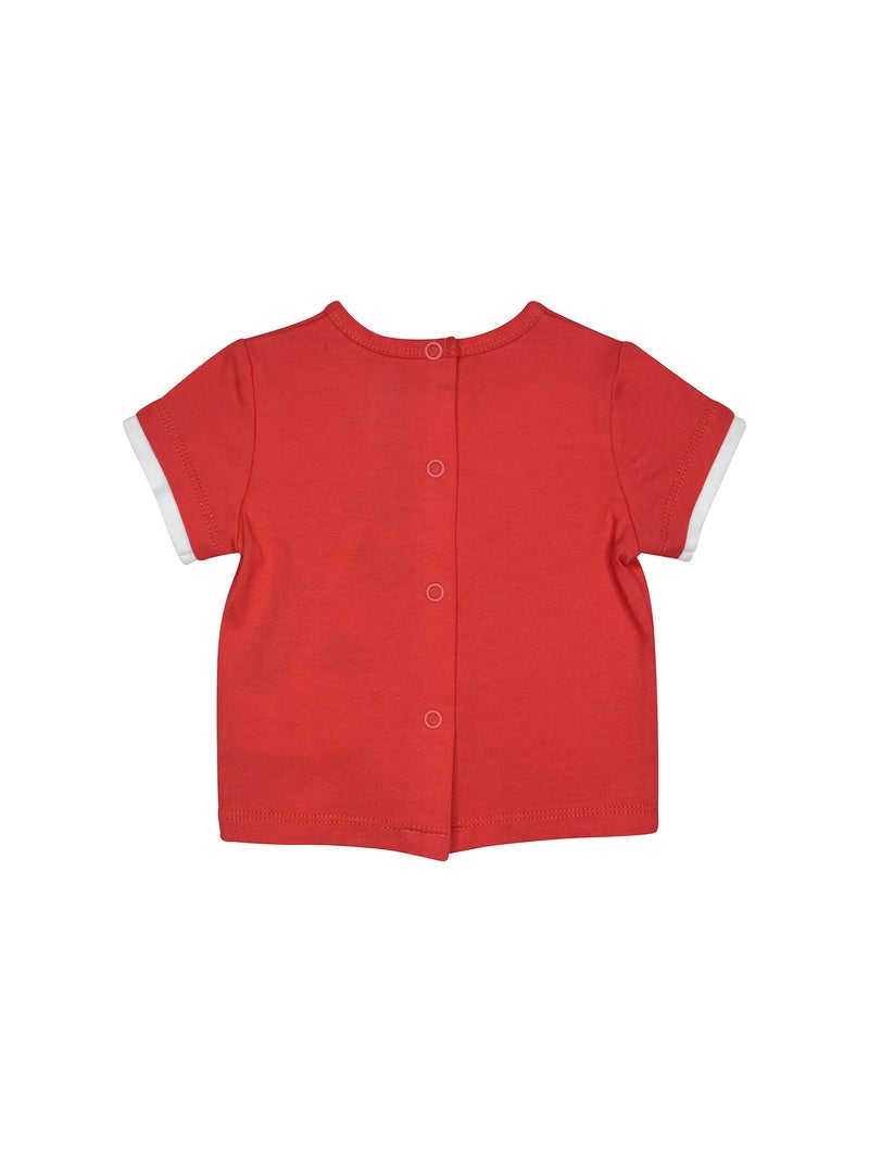 TSHIRT SHORT NORIS MAILLE BEBE Bleu - Kiabi