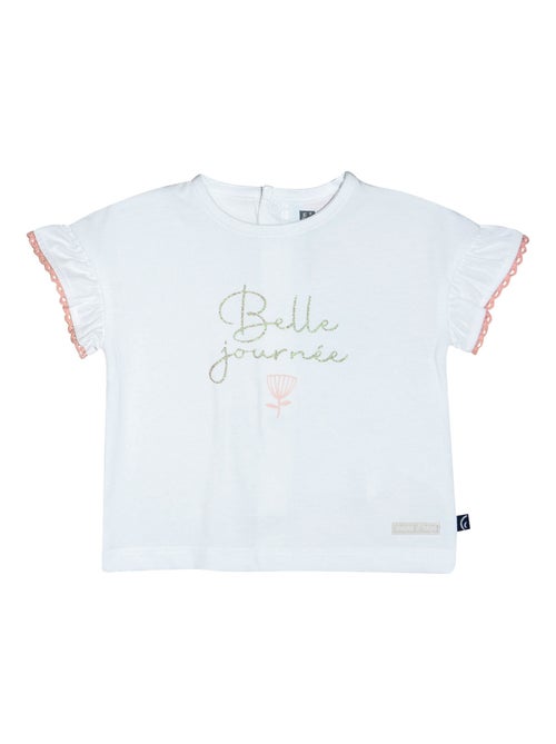 TSHIRT SHORT ORELINE SUCRE D'ORGE - Kiabi TSHIRT SHORT ORELINE SUCRE D'ORGE - Kiabi