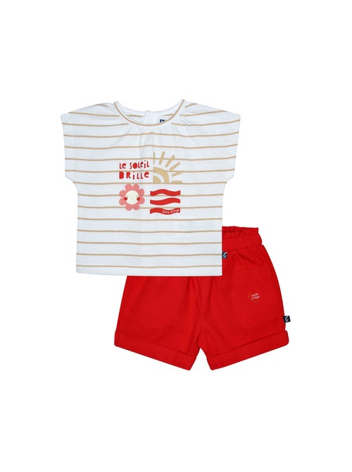 TSHIRT SHORT REGINE BEBE - Kiabi